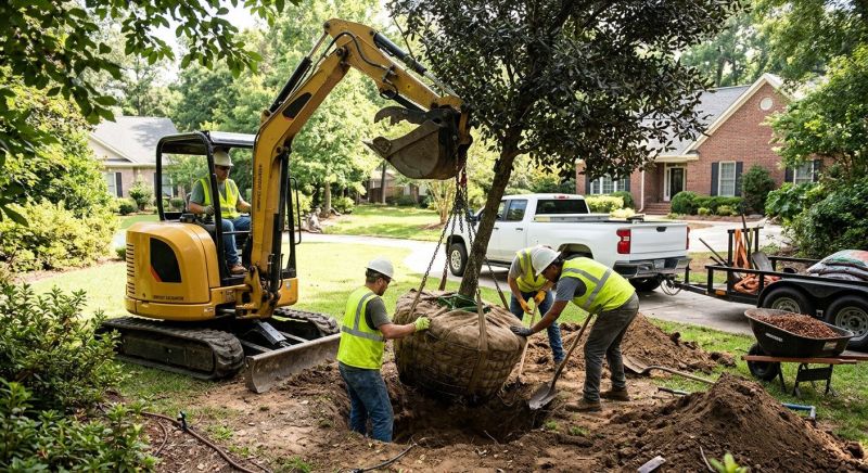 Maple Tree Planting in Honolulu, HI